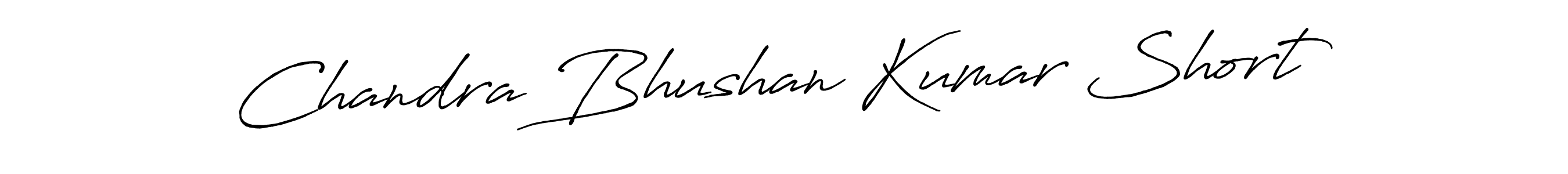 The best way (Antro_Vectra_Bolder) to make a short signature is to pick only two or three words in your name. The name Chandra Bhushan Kumar Short include a total of six letters. For converting this name. Chandra Bhushan Kumar Short signature style 7 images and pictures png