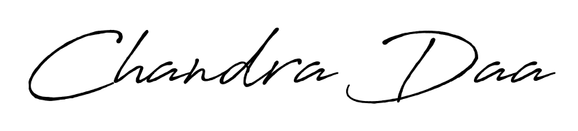 Once you've used our free online signature maker to create your best signature Antro_Vectra_Bolder style, it's time to enjoy signing your documents with Chandra Daa name. Chandra Daa signature style 7 images and pictures png