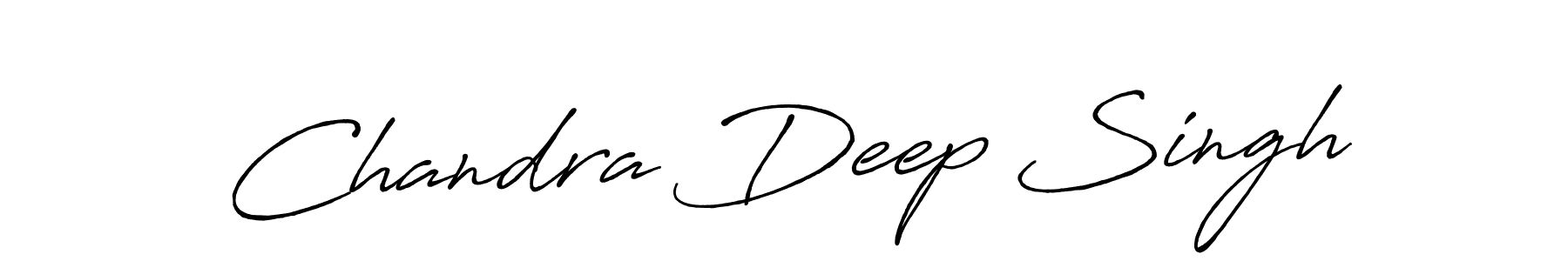 Once you've used our free online signature maker to create your best signature Antro_Vectra_Bolder style, it's time to enjoy all of the benefits that Chandra Deep Singh name signing documents. Chandra Deep Singh signature style 7 images and pictures png