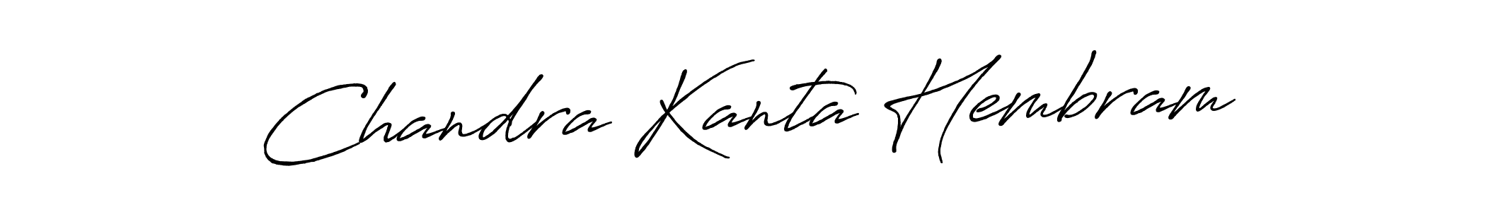 if you are searching for the best signature style for your name Chandra Kanta Hembram. so please give up your signature search. here we have designed multiple signature styles  using Antro_Vectra_Bolder. Chandra Kanta Hembram signature style 7 images and pictures png