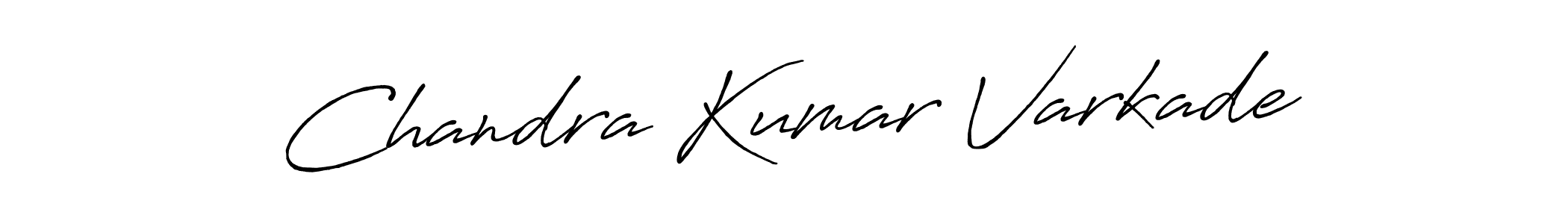 Make a short Chandra Kumar Varkade signature style. Manage your documents anywhere anytime using Antro_Vectra_Bolder. Create and add eSignatures, submit forms, share and send files easily. Chandra Kumar Varkade signature style 7 images and pictures png