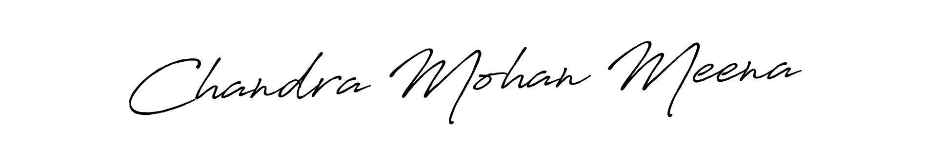 Also we have Chandra Mohan Meena name is the best signature style. Create professional handwritten signature collection using Antro_Vectra_Bolder autograph style. Chandra Mohan Meena signature style 7 images and pictures png