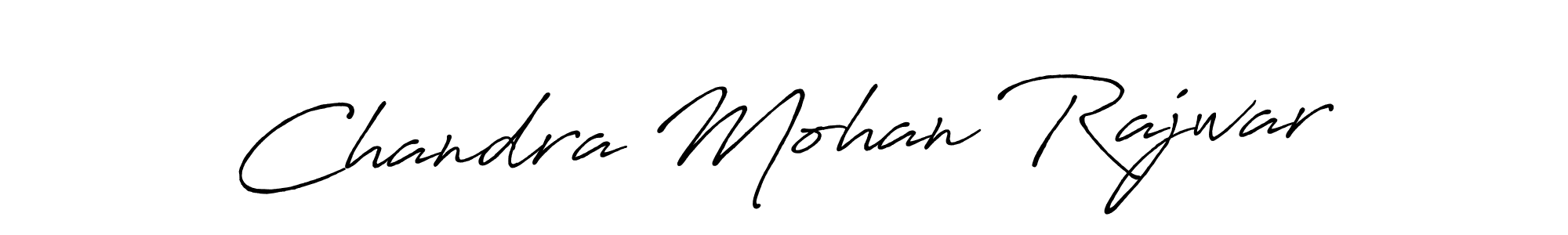 It looks lik you need a new signature style for name Chandra Mohan Rajwar. Design unique handwritten (Antro_Vectra_Bolder) signature with our free signature maker in just a few clicks. Chandra Mohan Rajwar signature style 7 images and pictures png