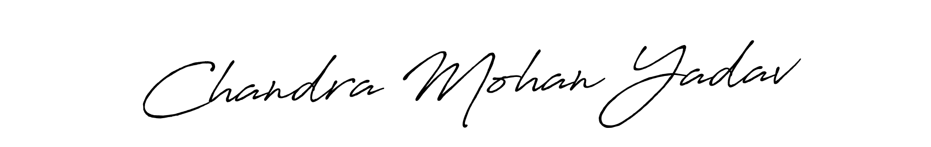 Make a short Chandra Mohan Yadav signature style. Manage your documents anywhere anytime using Antro_Vectra_Bolder. Create and add eSignatures, submit forms, share and send files easily. Chandra Mohan Yadav signature style 7 images and pictures png