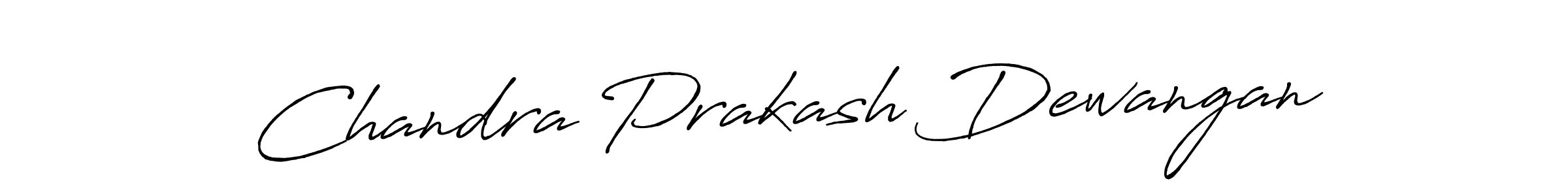 Design your own signature with our free online signature maker. With this signature software, you can create a handwritten (Antro_Vectra_Bolder) signature for name Chandra Prakash Dewangan. Chandra Prakash Dewangan signature style 7 images and pictures png