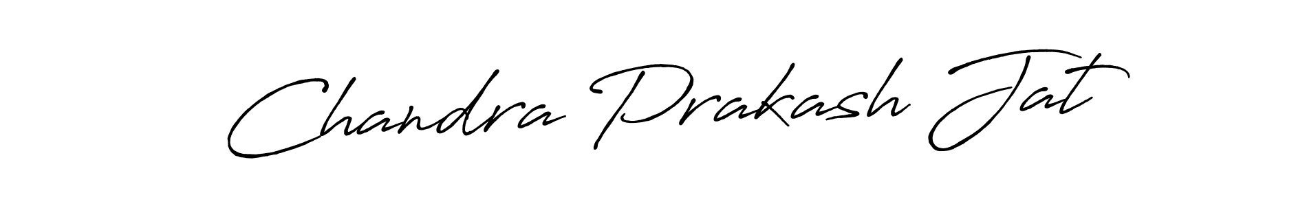 It looks lik you need a new signature style for name Chandra Prakash Jat. Design unique handwritten (Antro_Vectra_Bolder) signature with our free signature maker in just a few clicks. Chandra Prakash Jat signature style 7 images and pictures png