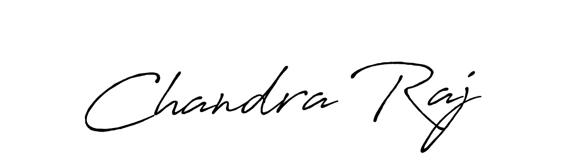 Chandra Raj stylish signature style. Best Handwritten Sign (Antro_Vectra_Bolder) for my name. Handwritten Signature Collection Ideas for my name Chandra Raj. Chandra Raj signature style 7 images and pictures png