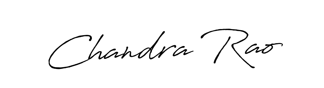 Design your own signature with our free online signature maker. With this signature software, you can create a handwritten (Antro_Vectra_Bolder) signature for name Chandra Rao. Chandra Rao signature style 7 images and pictures png