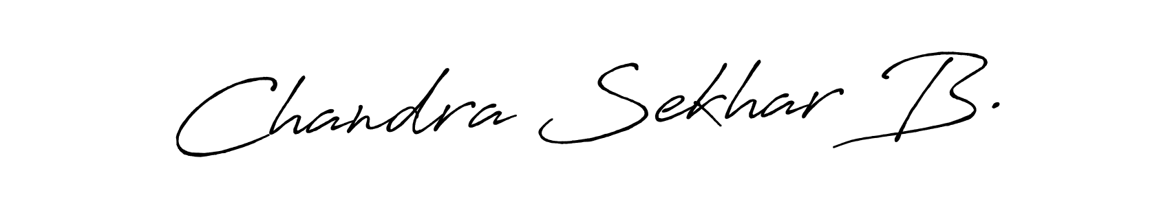 You should practise on your own different ways (Antro_Vectra_Bolder) to write your name (Chandra Sekhar B.) in signature. don't let someone else do it for you. Chandra Sekhar B. signature style 7 images and pictures png