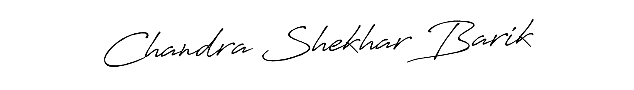 Chandra Shekhar Barik stylish signature style. Best Handwritten Sign (Antro_Vectra_Bolder) for my name. Handwritten Signature Collection Ideas for my name Chandra Shekhar Barik. Chandra Shekhar Barik signature style 7 images and pictures png