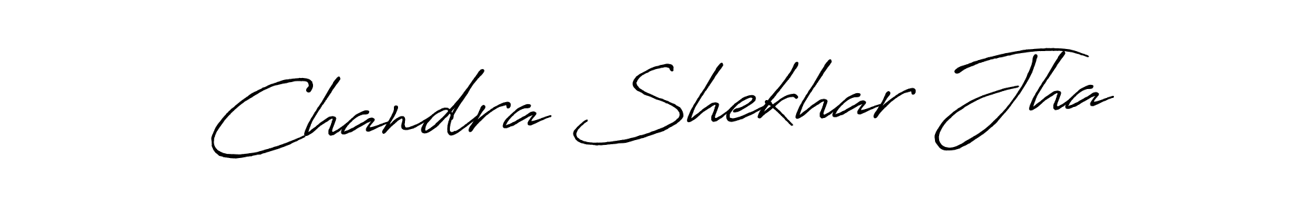 This is the best signature style for the Chandra Shekhar Jha name. Also you like these signature font (Antro_Vectra_Bolder). Mix name signature. Chandra Shekhar Jha signature style 7 images and pictures png