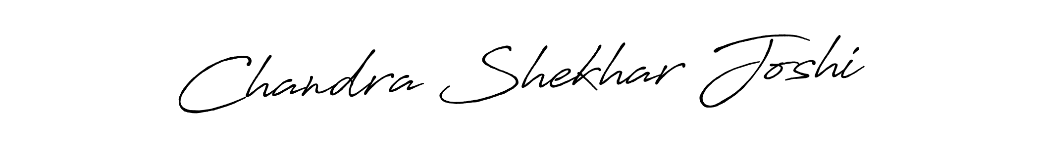 How to make Chandra Shekhar Joshi signature? Antro_Vectra_Bolder is a professional autograph style. Create handwritten signature for Chandra Shekhar Joshi name. Chandra Shekhar Joshi signature style 7 images and pictures png
