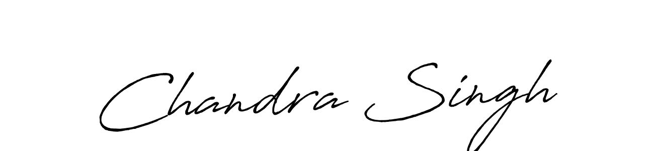 You should practise on your own different ways (Antro_Vectra_Bolder) to write your name (Chandra Singh) in signature. don't let someone else do it for you. Chandra Singh signature style 7 images and pictures png