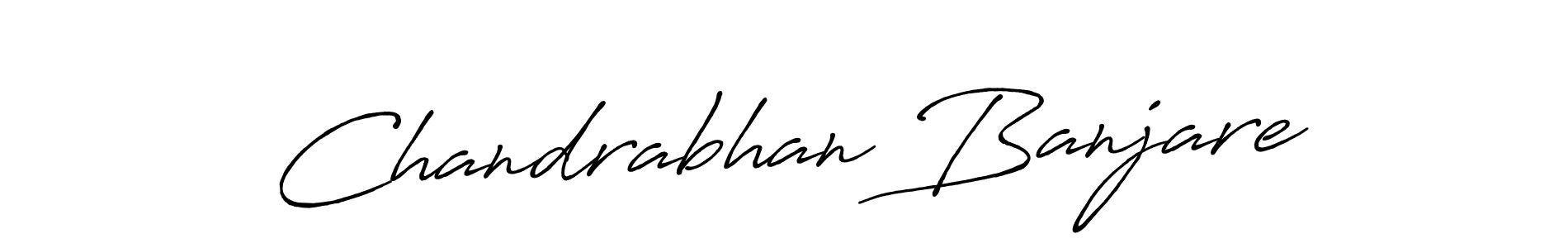 Also we have Chandrabhan Banjare name is the best signature style. Create professional handwritten signature collection using Antro_Vectra_Bolder autograph style. Chandrabhan Banjare signature style 7 images and pictures png