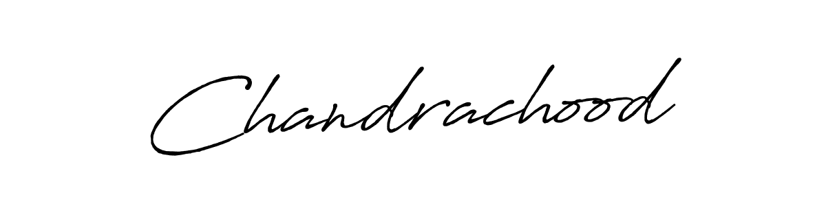 Also we have Chandrachood name is the best signature style. Create professional handwritten signature collection using Antro_Vectra_Bolder autograph style. Chandrachood signature style 7 images and pictures png