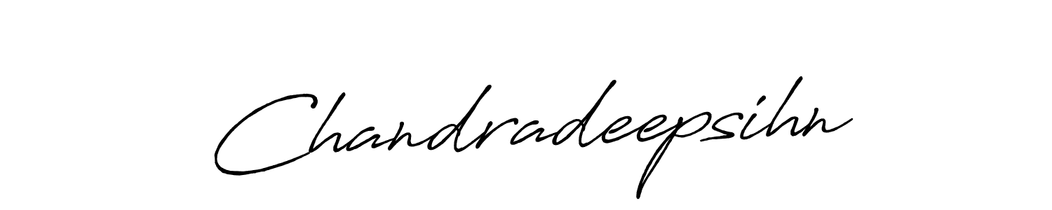 How to make Chandradeepsihn name signature. Use Antro_Vectra_Bolder style for creating short signs online. This is the latest handwritten sign. Chandradeepsihn signature style 7 images and pictures png