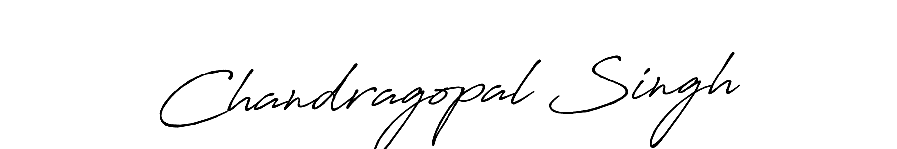 The best way (Antro_Vectra_Bolder) to make a short signature is to pick only two or three words in your name. The name Chandragopal Singh include a total of six letters. For converting this name. Chandragopal Singh signature style 7 images and pictures png