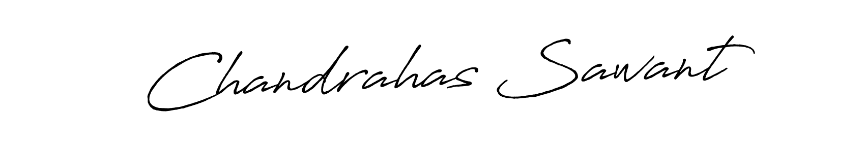 How to make Chandrahas Sawant signature? Antro_Vectra_Bolder is a professional autograph style. Create handwritten signature for Chandrahas Sawant name. Chandrahas Sawant signature style 7 images and pictures png