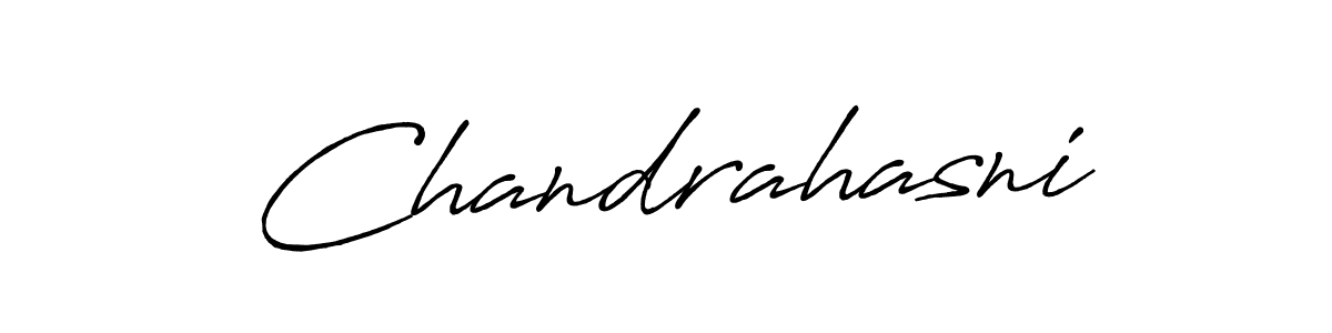 Make a beautiful signature design for name Chandrahasni. Use this online signature maker to create a handwritten signature for free. Chandrahasni signature style 7 images and pictures png