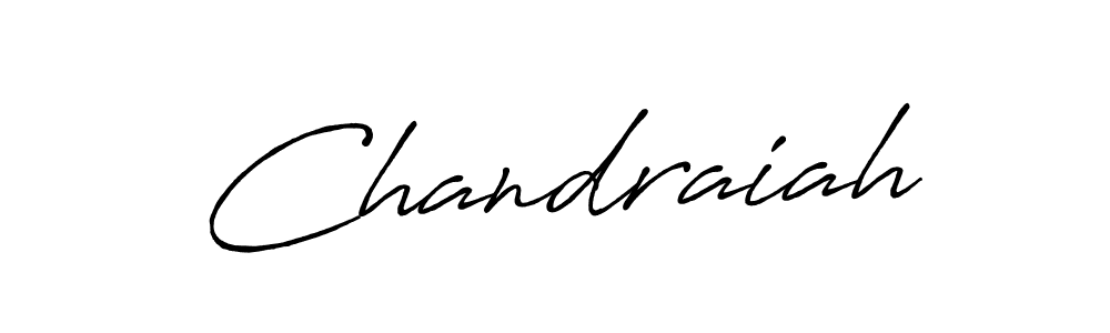 Chandraiah stylish signature style. Best Handwritten Sign (Antro_Vectra_Bolder) for my name. Handwritten Signature Collection Ideas for my name Chandraiah. Chandraiah signature style 7 images and pictures png