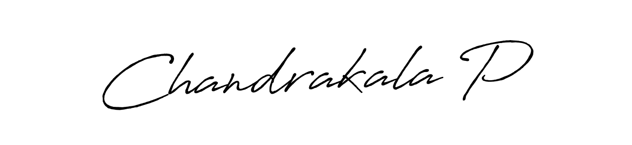 if you are searching for the best signature style for your name Chandrakala P. so please give up your signature search. here we have designed multiple signature styles  using Antro_Vectra_Bolder. Chandrakala P signature style 7 images and pictures png