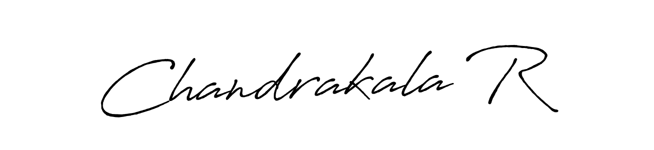 Design your own signature with our free online signature maker. With this signature software, you can create a handwritten (Antro_Vectra_Bolder) signature for name Chandrakala R. Chandrakala R signature style 7 images and pictures png