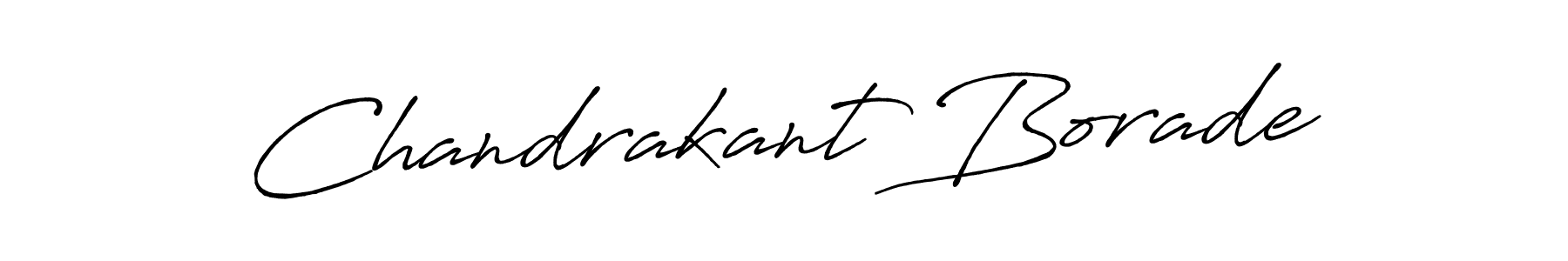 How to make Chandrakant Borade signature? Antro_Vectra_Bolder is a professional autograph style. Create handwritten signature for Chandrakant Borade name. Chandrakant Borade signature style 7 images and pictures png