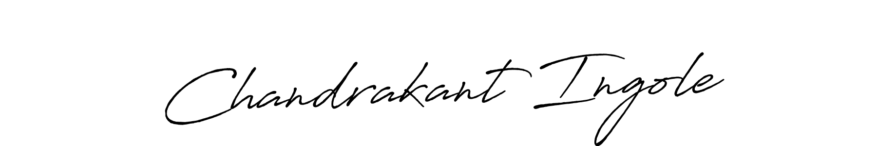 Chandrakant Ingole stylish signature style. Best Handwritten Sign (Antro_Vectra_Bolder) for my name. Handwritten Signature Collection Ideas for my name Chandrakant Ingole. Chandrakant Ingole signature style 7 images and pictures png