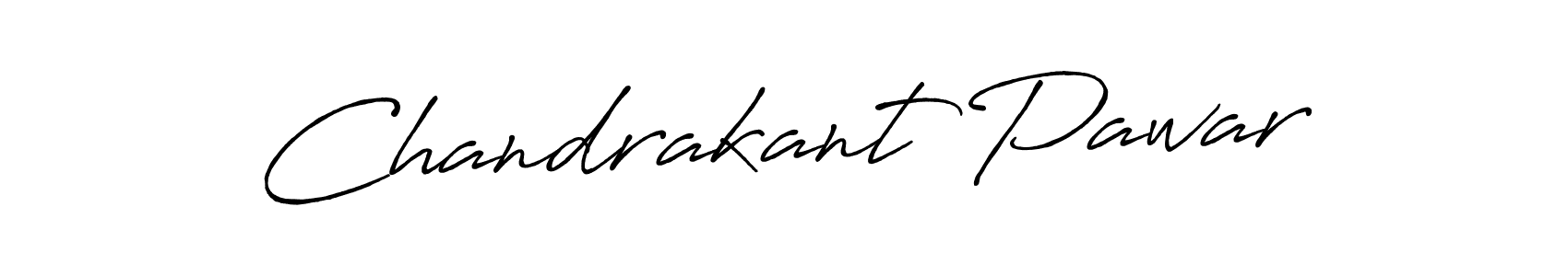 Make a beautiful signature design for name Chandrakant Pawar. With this signature (Antro_Vectra_Bolder) style, you can create a handwritten signature for free. Chandrakant Pawar signature style 7 images and pictures png