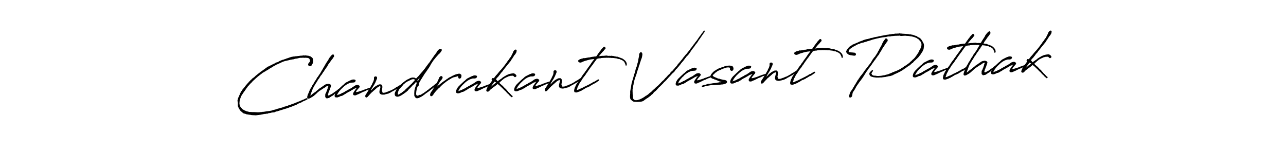 Also we have Chandrakant Vasant Pathak name is the best signature style. Create professional handwritten signature collection using Antro_Vectra_Bolder autograph style. Chandrakant Vasant Pathak signature style 7 images and pictures png
