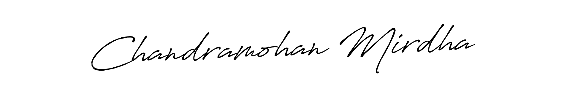 Here are the top 10 professional signature styles for the name Chandramohan Mirdha. These are the best autograph styles you can use for your name. Chandramohan Mirdha signature style 7 images and pictures png