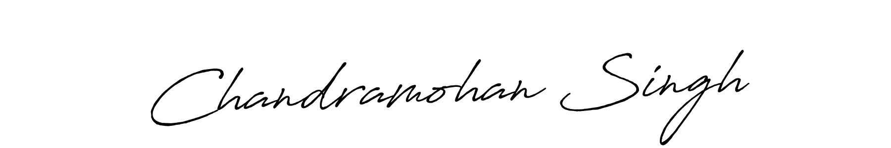 It looks lik you need a new signature style for name Chandramohan Singh. Design unique handwritten (Antro_Vectra_Bolder) signature with our free signature maker in just a few clicks. Chandramohan Singh signature style 7 images and pictures png