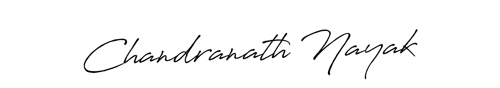 Design your own signature with our free online signature maker. With this signature software, you can create a handwritten (Antro_Vectra_Bolder) signature for name Chandranath Nayak. Chandranath Nayak signature style 7 images and pictures png