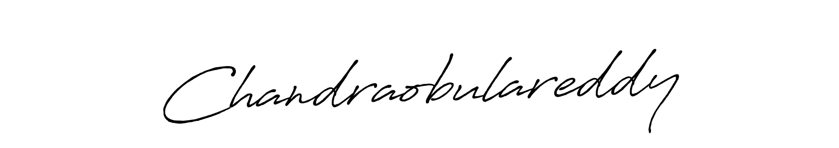 Design your own signature with our free online signature maker. With this signature software, you can create a handwritten (Antro_Vectra_Bolder) signature for name Chandraobulareddy. Chandraobulareddy signature style 7 images and pictures png