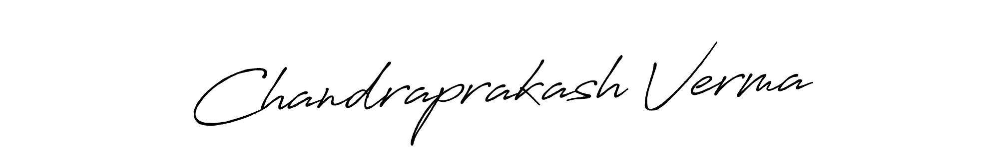 Once you've used our free online signature maker to create your best signature Antro_Vectra_Bolder style, it's time to enjoy all of the benefits that Chandraprakash Verma name signing documents. Chandraprakash Verma signature style 7 images and pictures png