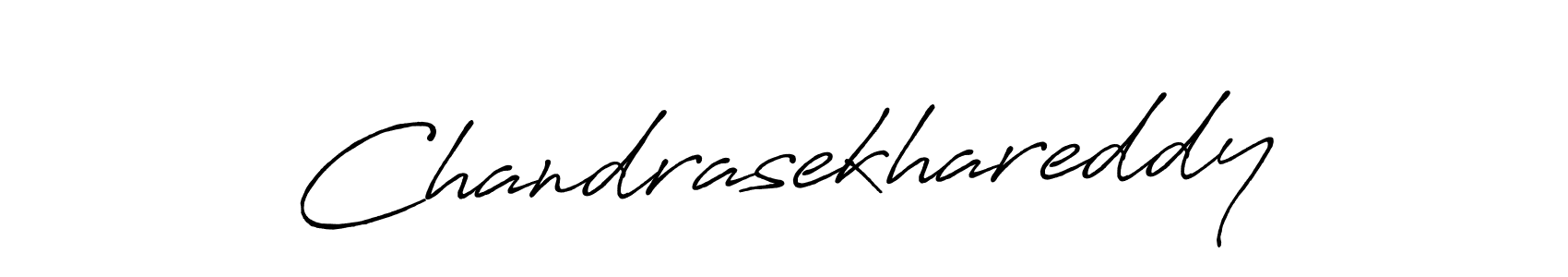 Use a signature maker to create a handwritten signature online. With this signature software, you can design (Antro_Vectra_Bolder) your own signature for name Chandrasekhareddy. Chandrasekhareddy signature style 7 images and pictures png