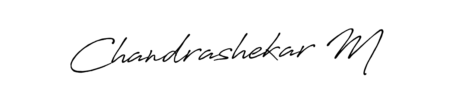 Once you've used our free online signature maker to create your best signature Antro_Vectra_Bolder style, it's time to enjoy all of the benefits that Chandrashekar M name signing documents. Chandrashekar M signature style 7 images and pictures png