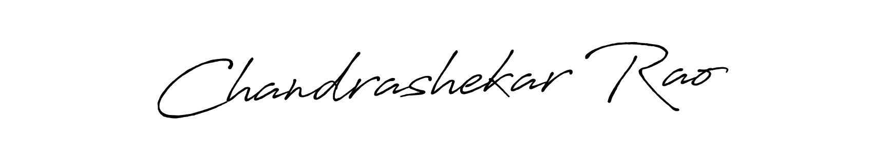 Make a beautiful signature design for name Chandrashekar Rao. With this signature (Antro_Vectra_Bolder) style, you can create a handwritten signature for free. Chandrashekar Rao signature style 7 images and pictures png
