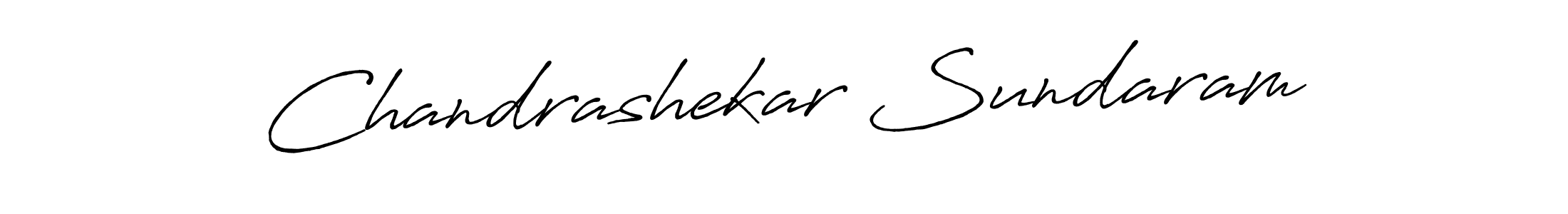 How to Draw Chandrashekar Sundaram signature style? Antro_Vectra_Bolder is a latest design signature styles for name Chandrashekar Sundaram. Chandrashekar Sundaram signature style 7 images and pictures png