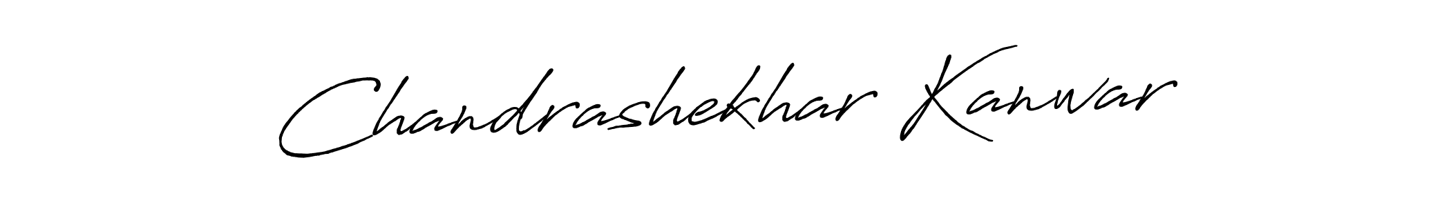 Use a signature maker to create a handwritten signature online. With this signature software, you can design (Antro_Vectra_Bolder) your own signature for name Chandrashekhar Kanwar. Chandrashekhar Kanwar signature style 7 images and pictures png