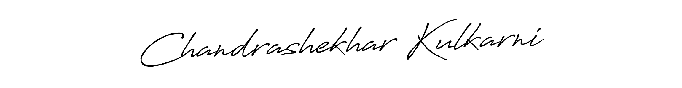 The best way (Antro_Vectra_Bolder) to make a short signature is to pick only two or three words in your name. The name Chandrashekhar Kulkarni include a total of six letters. For converting this name. Chandrashekhar Kulkarni signature style 7 images and pictures png