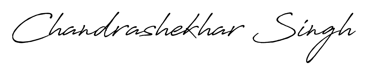 This is the best signature style for the Chandrashekhar Singh name. Also you like these signature font (Antro_Vectra_Bolder). Mix name signature. Chandrashekhar Singh signature style 7 images and pictures png
