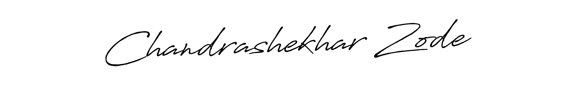 How to make Chandrashekhar Zode signature? Antro_Vectra_Bolder is a professional autograph style. Create handwritten signature for Chandrashekhar Zode name. Chandrashekhar Zode signature style 7 images and pictures png