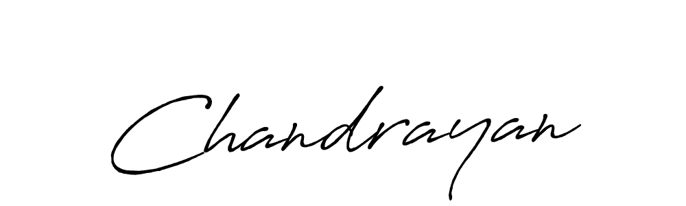 Also we have Chandrayan name is the best signature style. Create professional handwritten signature collection using Antro_Vectra_Bolder autograph style. Chandrayan signature style 7 images and pictures png