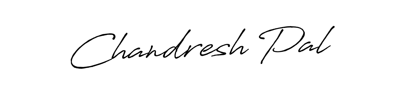 Create a beautiful signature design for name Chandresh Pal. With this signature (Antro_Vectra_Bolder) fonts, you can make a handwritten signature for free. Chandresh Pal signature style 7 images and pictures png