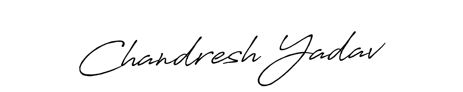 The best way (Antro_Vectra_Bolder) to make a short signature is to pick only two or three words in your name. The name Chandresh Yadav include a total of six letters. For converting this name. Chandresh Yadav signature style 7 images and pictures png