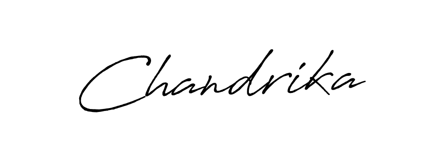 How to Draw Chandrika signature style? Antro_Vectra_Bolder is a latest design signature styles for name Chandrika. Chandrika signature style 7 images and pictures png