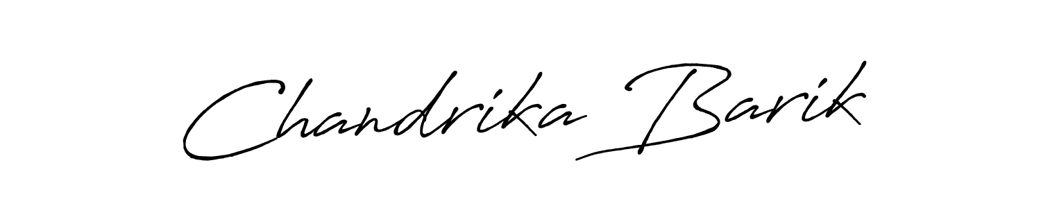 if you are searching for the best signature style for your name Chandrika Barik. so please give up your signature search. here we have designed multiple signature styles  using Antro_Vectra_Bolder. Chandrika Barik signature style 7 images and pictures png