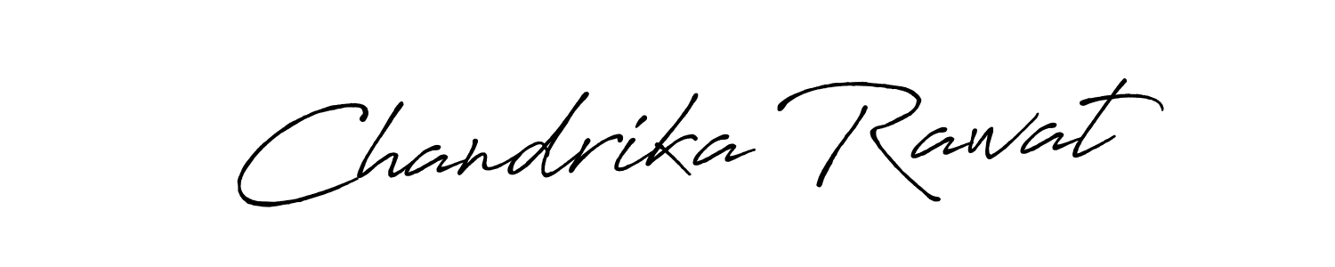 Once you've used our free online signature maker to create your best signature Antro_Vectra_Bolder style, it's time to enjoy all of the benefits that Chandrika Rawat name signing documents. Chandrika Rawat signature style 7 images and pictures png