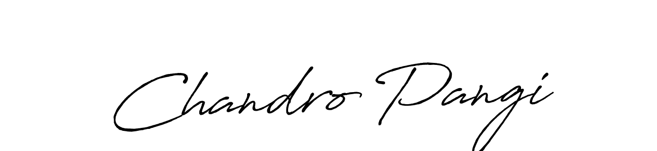 How to Draw Chandro Pangi signature style? Antro_Vectra_Bolder is a latest design signature styles for name Chandro Pangi. Chandro Pangi signature style 7 images and pictures png